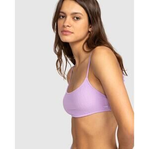 Roxy Swim Aruba Bralette Bikini Top Large NWT
